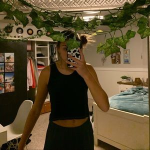 pacsun black tank top